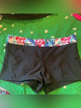 Shorts, Swim Floral Waistband